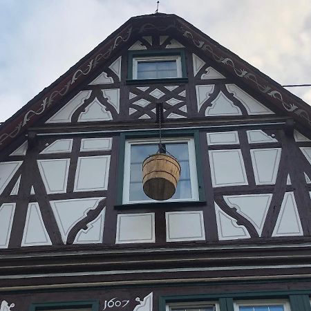 Schoene Ferienwohnung Burgruine Fachwerkhaus Bacharach Buitenkant foto
