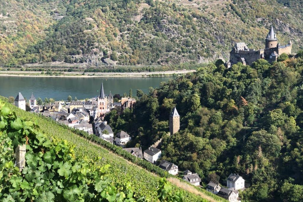 Schoene Ferienwohnung Burgruine Fachwerkhaus Bacharach Buitenkant foto