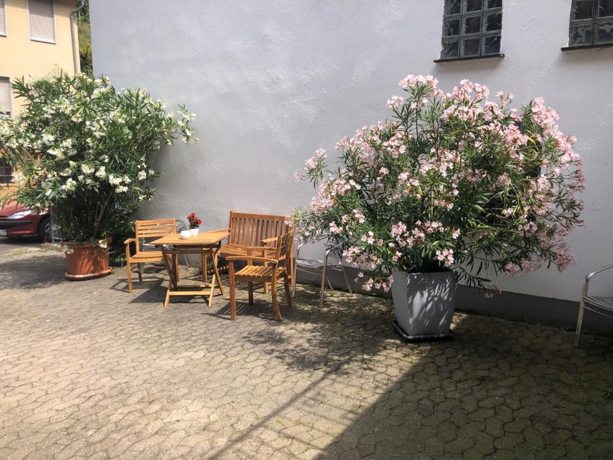 Schoene Ferienwohnung Burgruine Fachwerkhaus Bacharach Buitenkant foto