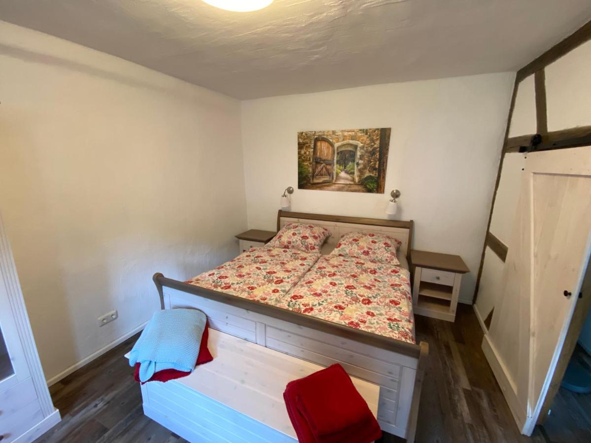 Schoene Ferienwohnung Burgruine Fachwerkhaus Bacharach Buitenkant foto