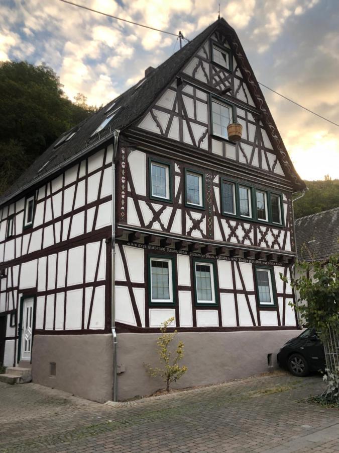 Schoene Ferienwohnung Burgruine Fachwerkhaus Bacharach Buitenkant foto